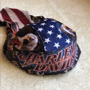 Harley Davidson Skull Cap